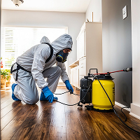Pest inspection at home